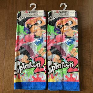 [ new goods ]s pra toe nSplatoon bath towel sport towel 2 pieces set 