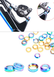 *1.5g TC4 rainbow color titanium 2 piece set such place till titanium . is possible to do *RISK