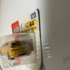 絶版トミカ No.44 ルノー メガーヌRS RENAULT Megane RS ハッチバック スポーツカー 黄色 イエロー ブリスターパッケージの画像3