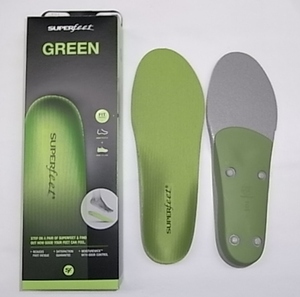 ゲリラセール超特価送料込み!!日本正規新品 SUPERfeet GREEN insoles / F / スーパーフィート インソール グリーン / F（27.0-30.0）