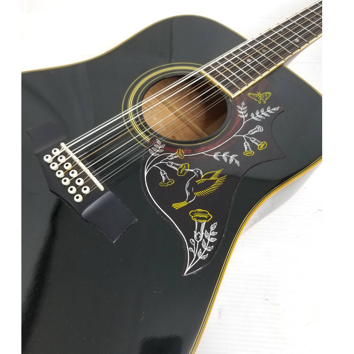 特注品?】グレコGRECO☆12弦 アコースティックギター ハミングバード