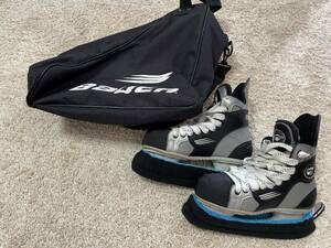 BAUER Bauer vapor10 ice hockey skates Junior 23.5cm EU37.5 bag attaching free shipping 