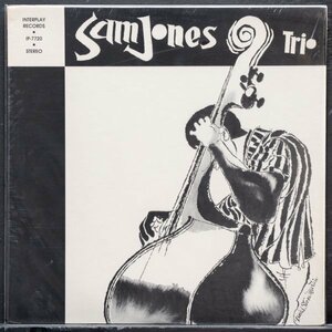 【米オリジナル】SAM JONES 美品 シュリンク THE BASSIST サムジョーンズ INTERPLAY ピアノトリオ名盤 KENNY BARRON / DAVID STONE MARTIN