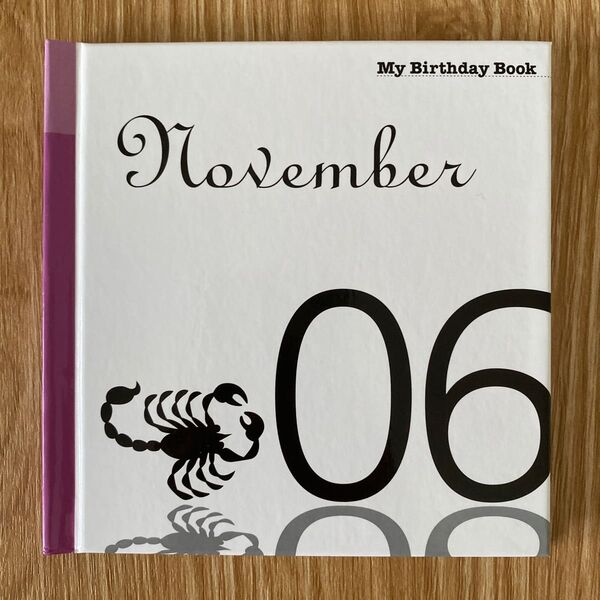【美品】マイバースデーブック 11月6日