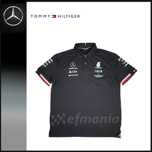 【非売品】 2021 メルセデスAMG F1 支給品 ポロシャツ L トミーヒルフィガー ★ ルイス・ハミルトン