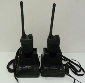 松下 超短波無線電話装置 EK-2140AT　充電器付き　2台セット