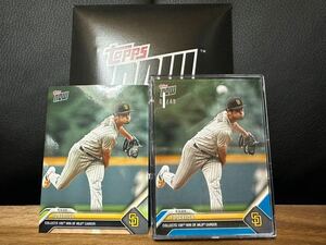 「ダルビッシュ有 メジャー通算100勝 TOPPS NOW #418 シリアルナンバー付きパラレルカードセット」49シリ　ラッキーオーダー　2023年6月9日