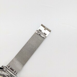 美品 LOBOR ロバー 自動巻き 腕時計 アナログ 3針 ホワイト文字盤 LB3507-SM DYNASTY CONSTANTINE MESHの画像7