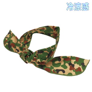  Ground Self-Defense Force camouflage cold . feeling scarf JGSDF Ground Self-Defense Force camouflage camouflage . middle . measures cold sensation towel cool towel outdoor airsoft HC358