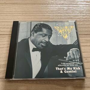 【輸入盤/CD/Telarchive/CD-83332/94年盤】Erroll Garner / That's My Kick & Gemini .................................... //Swing,Bop//