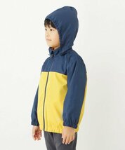 新品　HusHusH(Kids)　バイカラー撥水ブルゾン　ブルー　16(160cm)　定価3298円_画像4