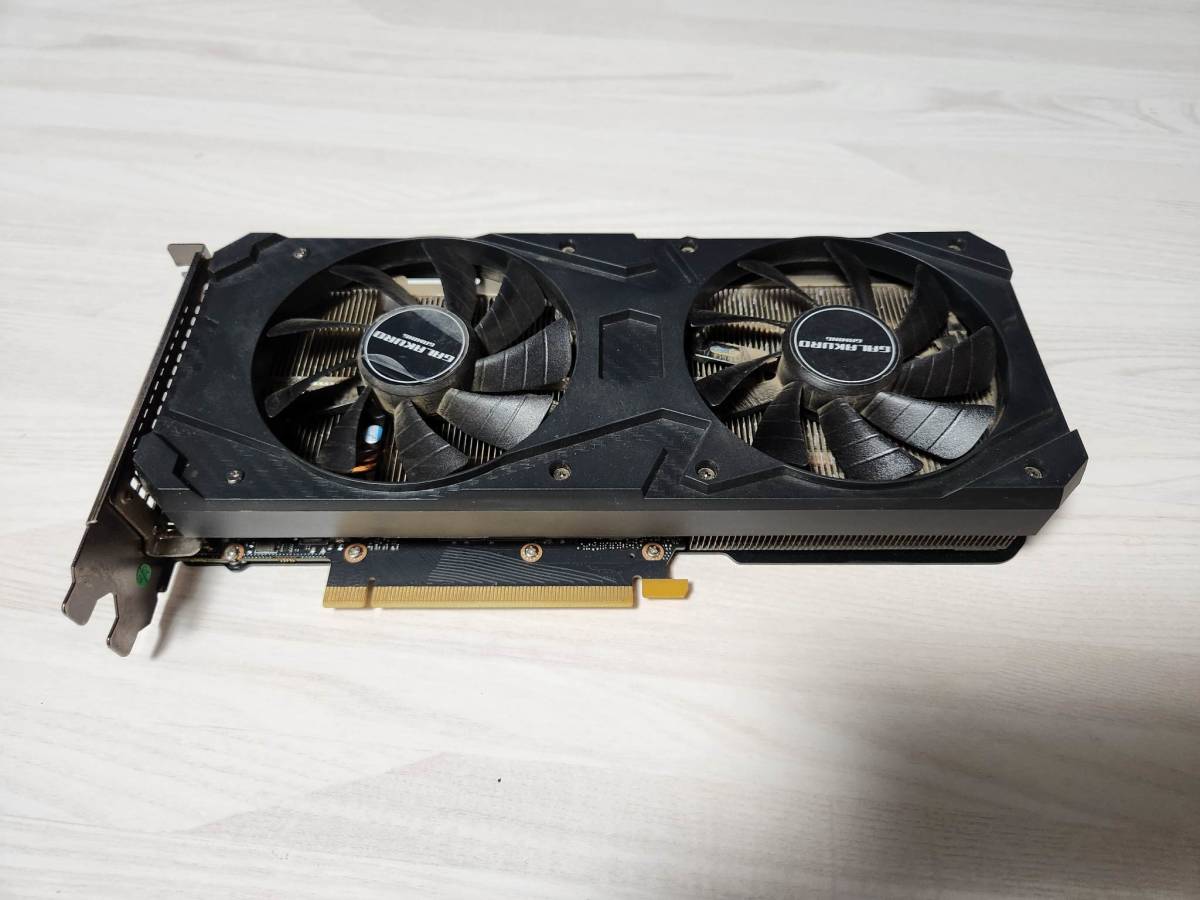 MSI GeForce RTX3060Ti VENTUS 2X 8G OC V1 LHR （GDD6 8GB 256bit