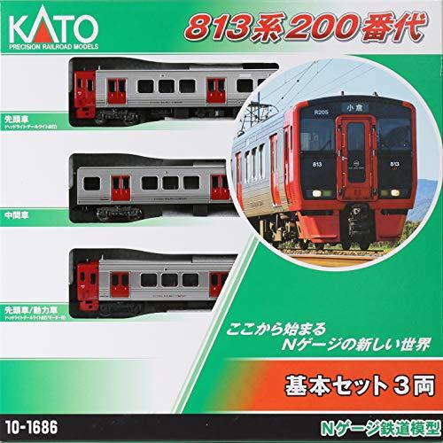 KATO Nゲージ813系200番代基本セット3両10-1686 鉄道模型電車| JChere