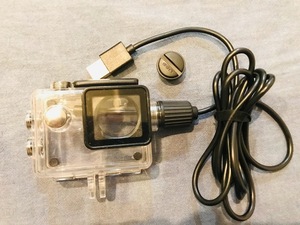 通電用アクションカメラケース（USBケーブル付き）