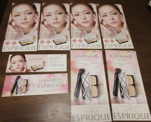 KOSE Esprique (ESPRIQUE) постер Amuro Namie реальная (настоящая) вещь только 