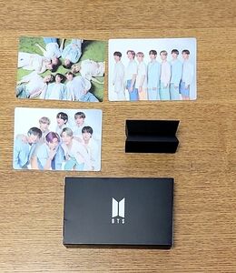  BTS フォトスタンド　トレカ　フォトカード　防弾少年団　 公式　セット MOS POP-UP LOGO ミニフォト