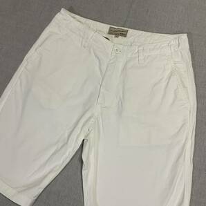 AVIREX / アヴィレックス STENCIL CHINO SHORT PANT / ステンシル チノ ショーツ ショートパンツ / サイズ L 未使用 / A1465の画像3