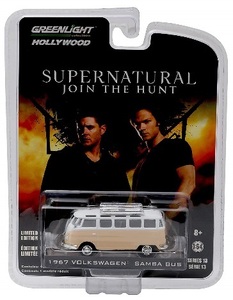 GREENLIGHT グリーンライト 1/64 SUPERNATURAL JOIN THE HUNT 1967 VOLKSWAGEN SAMBA BUS