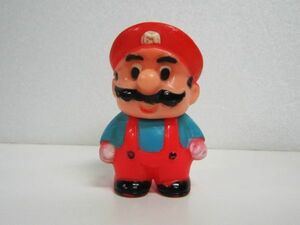 当時物 マリオ スーパーマリオ ソフビ フィギュア 人形 ガチャ 食玩 昭和レトロ Super Mario figure