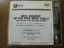 【CD】エリック・ドルフィー・アット・ザ・ファイブ・スポット VOL.2　ERIC DOLPHY _画像3