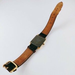 KLAEUSE クロイゼ SK-205-C 腕時計 クウォーツ 24K PLATED 時計 ヴィンテージ 2針 黒文字盤 アクセ アクセサリー アンティーク レトロの画像8