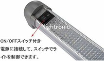 薄型 ルームラン プ LED車用室内灯 照明角度調整可 車内照明 ホワイト 1W 100ルーメン 直径225mm スイッチ付き ハ_画像3