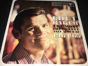 チェット・ベイカー モスト インポータント ジャズ 1964/65 リマスター コルピックス オリジナル 紙 CHET BAKER Most Important Jazz Album