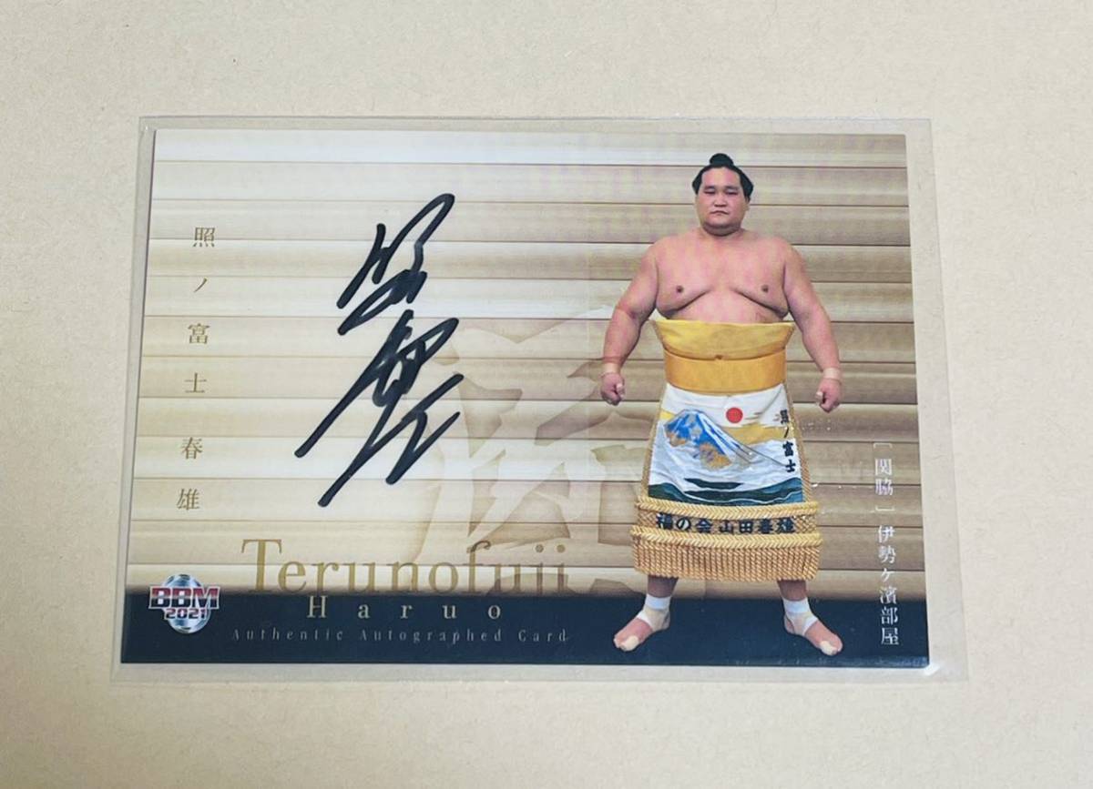 2023年最新】ヤフオク! -照ノ富士 サインの中古品・新品・未使用品一覧