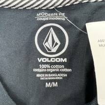 未使用 タグ付 ☆ VOLCOM 両面プリント◎ ブラック 半袖 Tシャツ M 春夏 スケーター ストリート スケートボード 人気 ボルコム■S2115_画像6