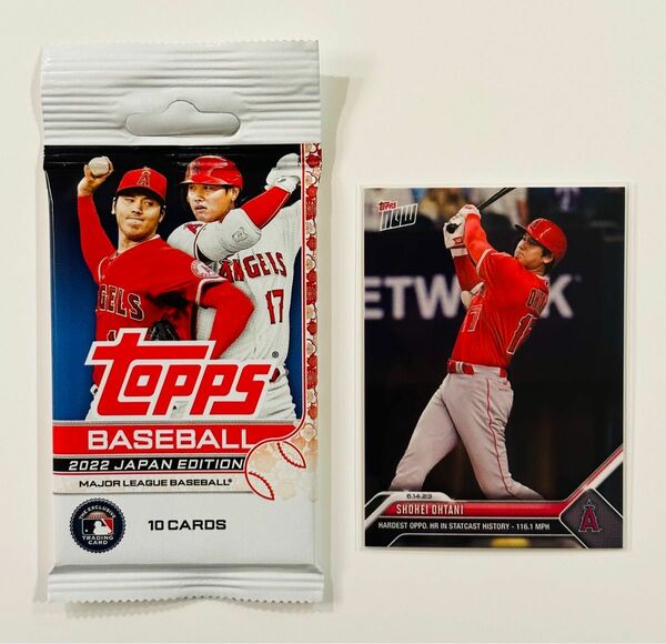 【大谷 直筆サイン 可能性あり】Topps 1パック＋大谷カード1枚セット