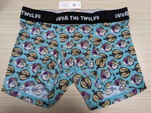 OVER THE TWELVE ボクサーパンツ 青系 ●Bcup (M size) 74~84cm(29~30ich) オーバーザトゥエルブ OVER THE 12 魚柄_画像1