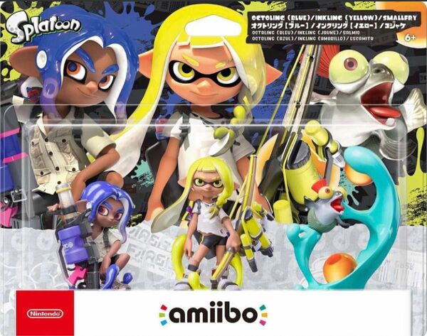 新品未開封　スプラトゥーン3 amiiboトリプルセット