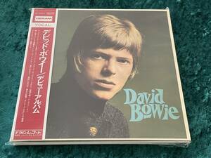 ★デヴィッド・ボウイ★紙ジャケット★2SHM-CD★初回生産限定★DAVID BOWIE★デラックス・エディション★日本盤/帯付/リマスター★紙ジャケ