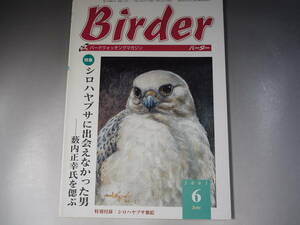 BIRDER バーダー 2001年6月号　特集 シロハヤブサに出会えなかった男　薮内正幸氏を偲ぶ