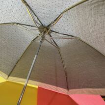 晴雨兼用日傘 UV加工　グレー水玉　折りたたみ式_画像5