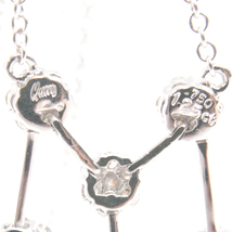 クイーンジュエリー ネックレス レディース ダイヤモンド デザイン ネックレス D1.25ct ホワイトゴールド Queen Jewelry 750WG 中古_画像6