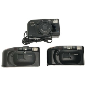 【完動品 3点まとめ】Canon Autoboy A PANORAMA + Lite2 DATE + Prisma DATE キャノン オートボーイ コンパクトフィルムカメラ C3560