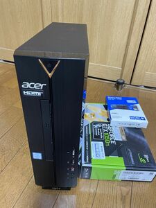 i5-8400&GTX1050Ti★Win11搭載スリムゲーミングPC★SSD500G＋HDD1TB/メモリ8G/無線LAN＆BT