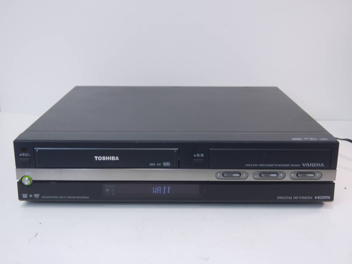 TOSHIBA］ RD-W301 VHS/DVD/HDDレコーダー-