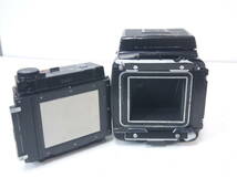 606 MAMIYA RB67 proS マミヤ 中判カメラ MAMIYA-SEKOR C 1:3.8 f=127mm カメラボディ/レンズ/フード/6X8 ロールフィルムホルダー_画像8
