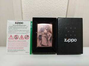 委員長 天岡かんな 非売品ZIPPO未使用品★ピンクゴールド レーザー彫刻★2011年8月製造 箱、保証書付 狗神煌