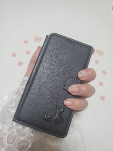 フレブル親子　iPhoneケース　スマホカバー本皮　かわいい　プレゼント　手帳　オシャレ　カップル　記念日