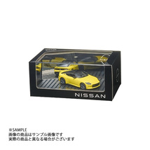 日産 純正 フェアレディ Z (イカズチイエロー / スーパーブラック ) 1/43 スケール モデルカー 数量限定 KWAM0-02201 (663191953_画像3