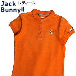 JACK BUNNY ジャックバニー 半袖ポロシャツ オレンジ 1