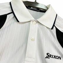 SRIXON by DESCENT スリクソン バイ デサント メンズ ホワイト M 2307-NP-7421-G05_画像6