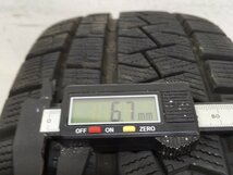 7分山 ピレリ ICEASIMMETRICO 175/65R14 82Q 2019年 1本 スタッドレスタイヤ_画像6