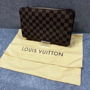 ◎J249 Louis Vuitton ルイ・ヴィトン ダミエ サンルイ N51993 セカンドバッグ (rt)