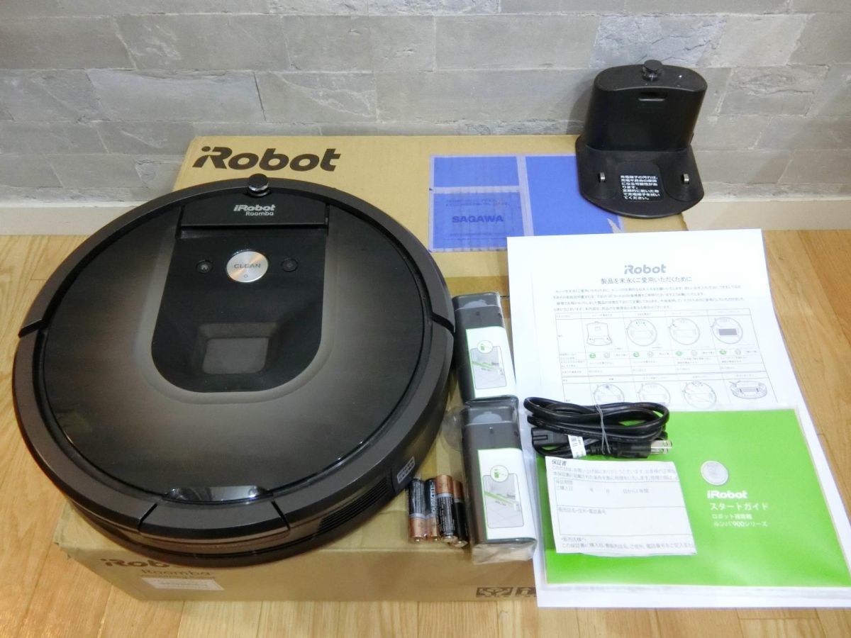 2023年最新】ヤフオク! -irobot ロボット掃除機 ルンバ980の中古品 