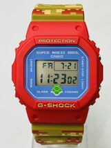 【新品/保証期間内】G-SHOCK Gショック スーパーマリオブラザーズ 限定モデル 腕時計 DW-5600SMB-4JR_画像2