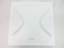 MA1504【薄型 高性能体重計】FiNC SmartScale CS20E mini★体重計/BMI/内臓脂肪/体脂肪/体年齢/基礎代謝/皮下脂肪 etc 11項目測定★未使用_画像5